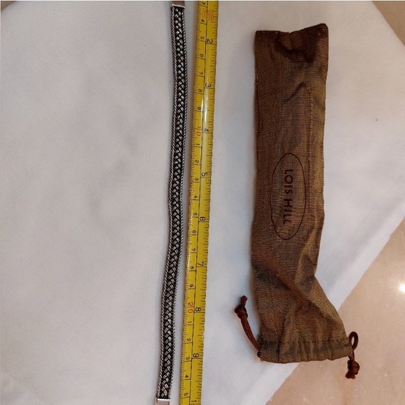 Anklet Lois Hill Sterling Silver Woven - Picture 3 of 8